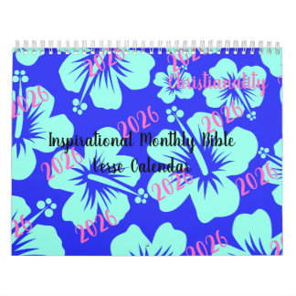 Calendar with inspirational verses 2026 kalender