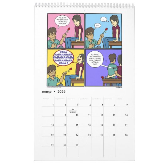 Calendário 2016 kalender (Mar 2026)