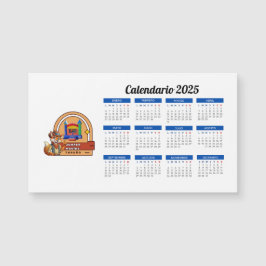 Calendario 2025 con logo