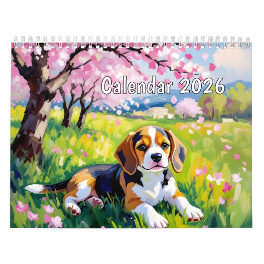 Calendario 2026 Perritos Kalender (Hoes)