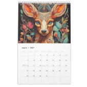 Calendario Animales en Arte Vitral Kalender (Mar 2027)
