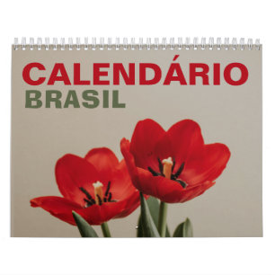 Calendário Brasil com Feriados Brazilië 2025 Kalender