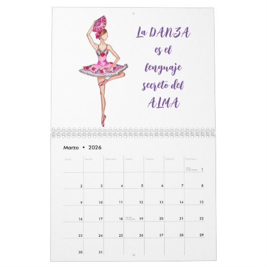 CALENDARIO CHICAS DE MODA  KALENDER (Mar 2026)