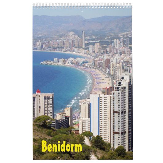 Calendario de Benidorm Kalender (Hoes)