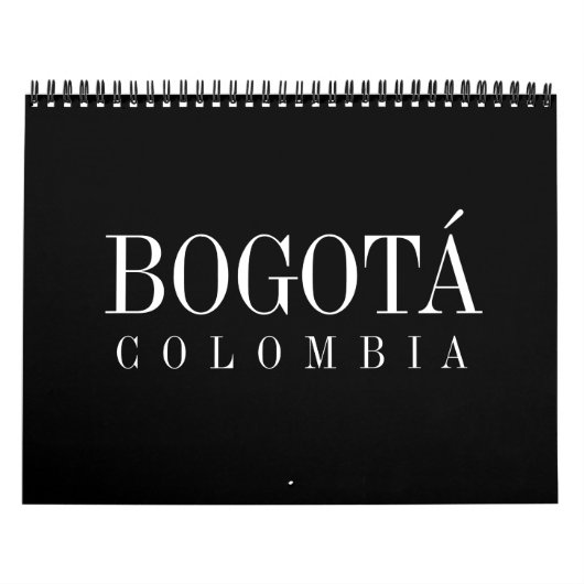Calendario de pared, Bogotá, Colombia Kalender (Hoes)