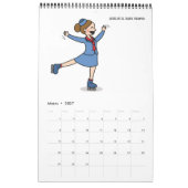 Calendario de pared kalender (Mar 2027)