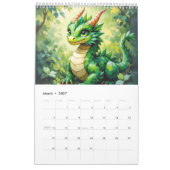 Calendario Dragones Kalender (Mar 2027)