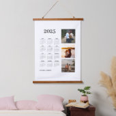 Calendario fotográfico 2025 hangend wandkleed (Slaapkamer)