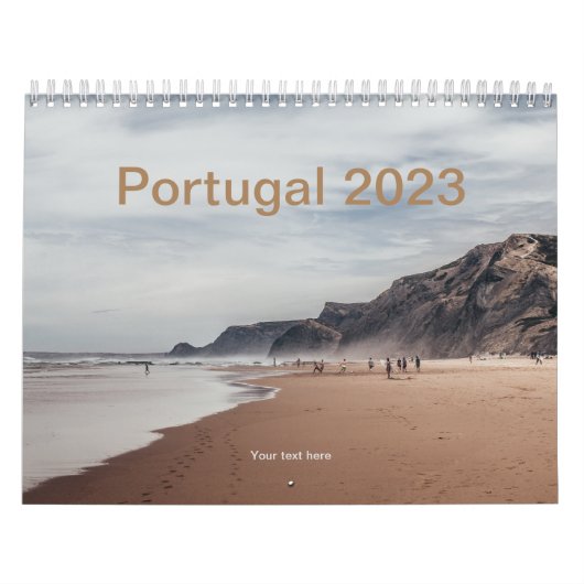 Calendario Portugal 2023 personalizable Kalender (Hoes)