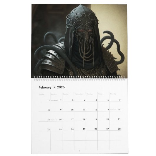 Calendars warrior fantasy 2023 kalender (Feb 2026)