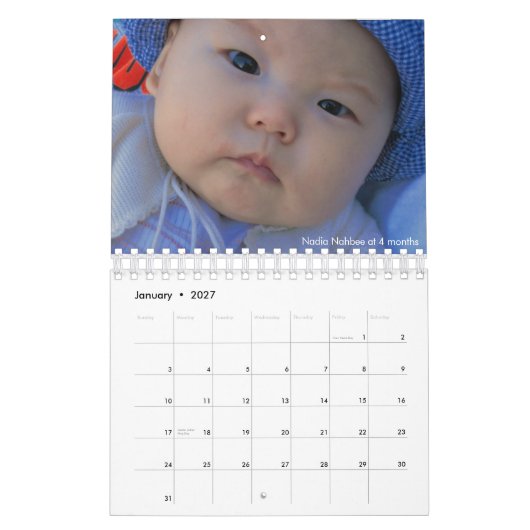 Calender 2007 kalender (Jan 2027)