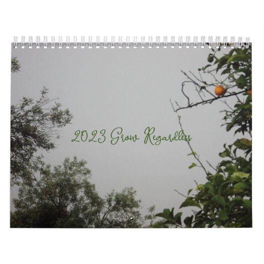 CALENDER 2024 The Grow Regardless Kalender (Hoes)