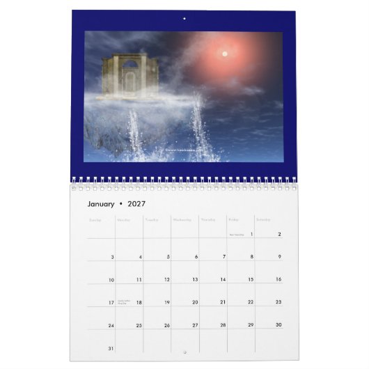 Calender A 2008 Kalender (Jan 2027)