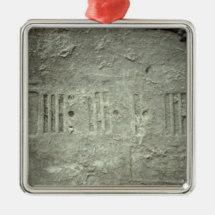 Calender Metalen Ornament