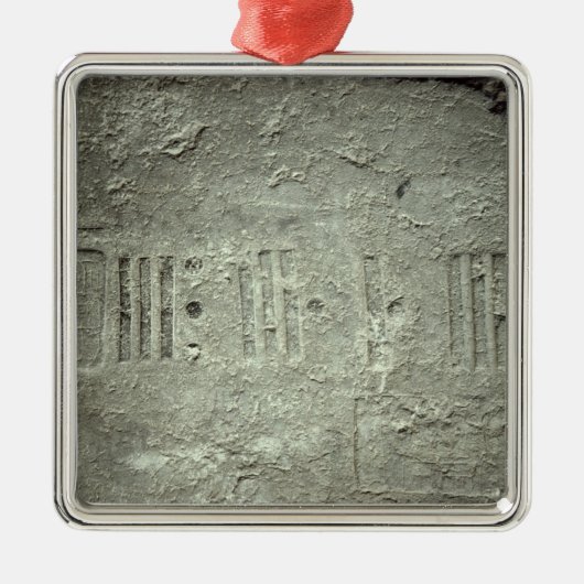 Calender Metalen Ornament (Voorkant)