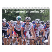Calendrier d'entrainements et sorties 2011 kalender (Hoes)