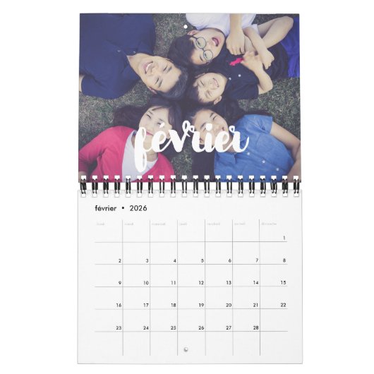 Calendrier foto 2026 kalender (Feb 2026)