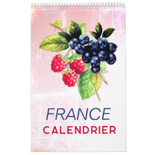 Calendrier France avec Jours Fériés   Muur 2026 Kalender