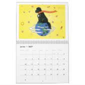 Calendrier humoristique de chiens Terreneuve Kalender (Jan 2027)