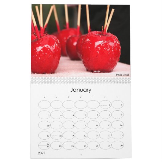 Calendrier Paris-émoi 2012 Kalender (Jan 2027)