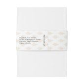 Calendula Artisan Soap Band Wrap Packaging Uitnodigingen Wikkel (Achterkant Voorbeeld)