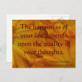 Calendula Briefkaart (Voorkant / Achterkant)