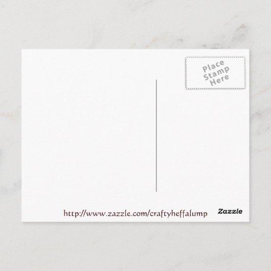 Calendula Briefkaart (Achterkant)