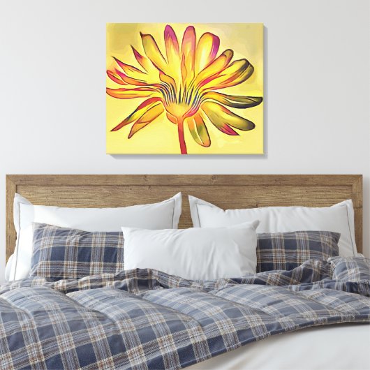 Calendula Canvas Afdruk (Insitu (Slaapkamer))