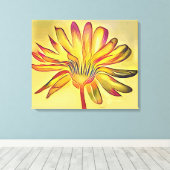 Calendula Canvas Afdruk (Insitu (Houten vloer))