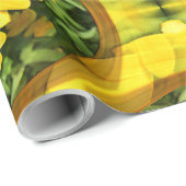 Calendula Garden...... Cadeaupapier (Rol Hoek)