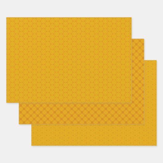 Calendula (Gold) Inpakpapier Vel (Set)