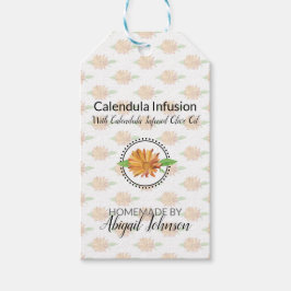 Calendula Huisgemaakte Bad & Lichaam Cadeaulabel