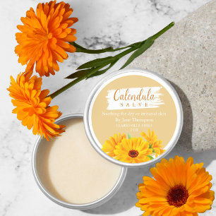 Calendula Salve / balsem Label