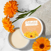 Calendula Salve / balsem / zeepetiket