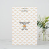 Calendula Soap Packaging Wrapper | Lijnpapier (Staand voorkant)