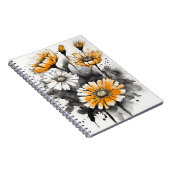 Calendula - Watercolor bloemen Notitieboek (Rechterzijde)