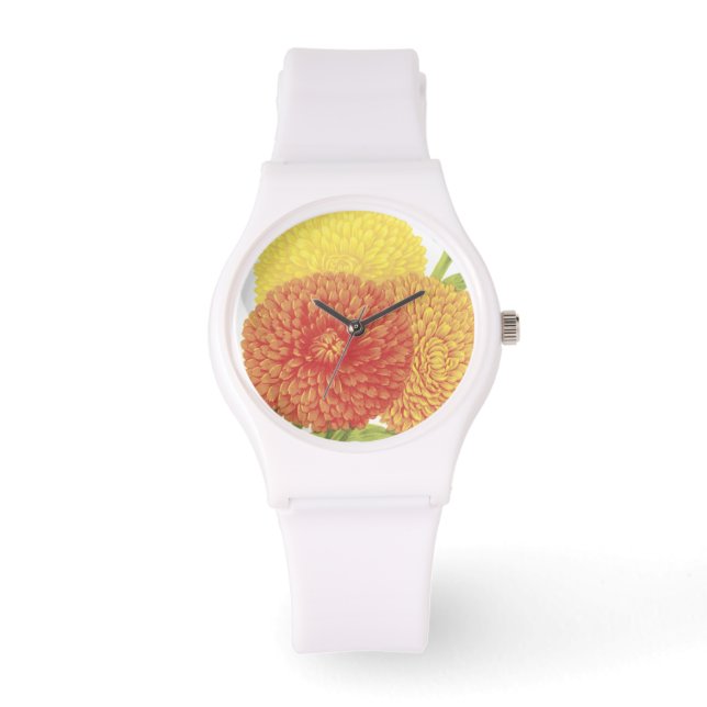 Calendula  zaadpakket horloge (Voorkant)