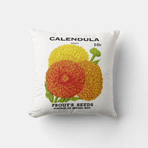 Calendula zaadpakket kussen
