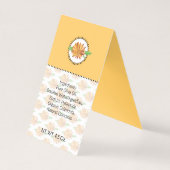 Calendula Zelfgemaakt Bad & Body Label | Cadeau La Kaart (Achterkant)