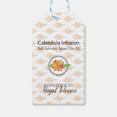 Calendula Zelfgemaakt Bad & Lichaam Cadeaulabel (Voorkant)