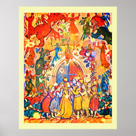 Calennig nieuwjaar Poster