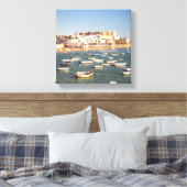 Caleta-strand in Cadiz, Andalusië, Spanje Canvas Afdruk (Insitu (Slaapkamer))