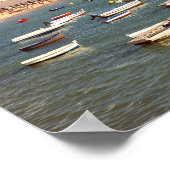 Caleta-strand in Cadiz, Andalusië, Spanje Poster (Hoek)