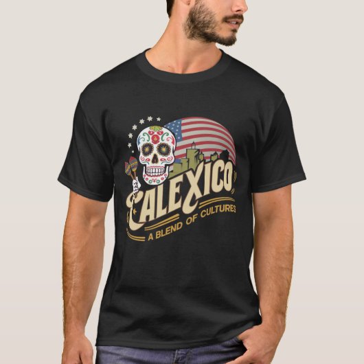 Calexico Band  T-shirt - Retro Music Lover' (Voorkant)
