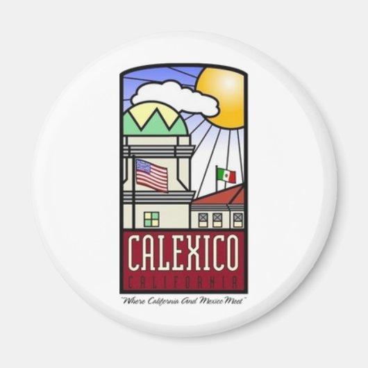 Calexico, Californië Magnet (Voorkant)