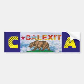 CALEXIT-Bumpersticker Bumpersticker