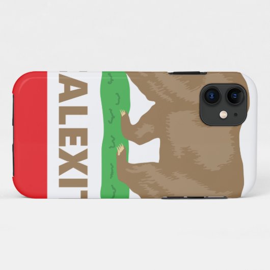 Calexit Case-Mate iPhone Case (Achterkant (horizontaal))