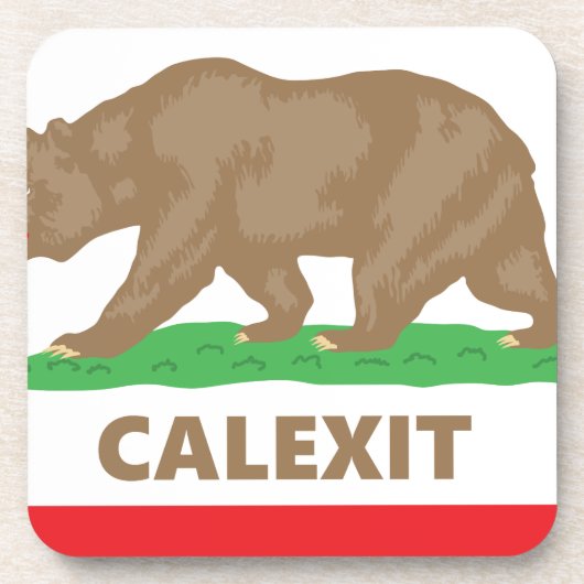 Calexit Drankjes Onderzetter (Voorkant)