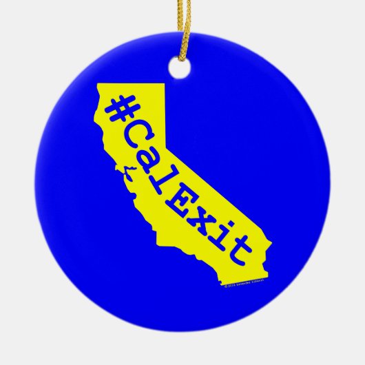 CalExit Keramisch Ornament (Voorkant)
