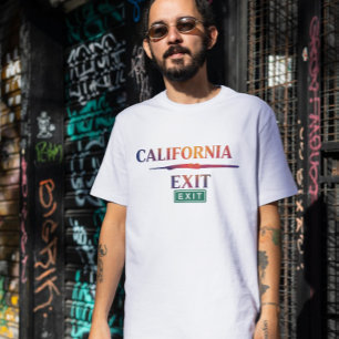 Calexit: Onafhankelijkheid van Californië - Politi T-shirt